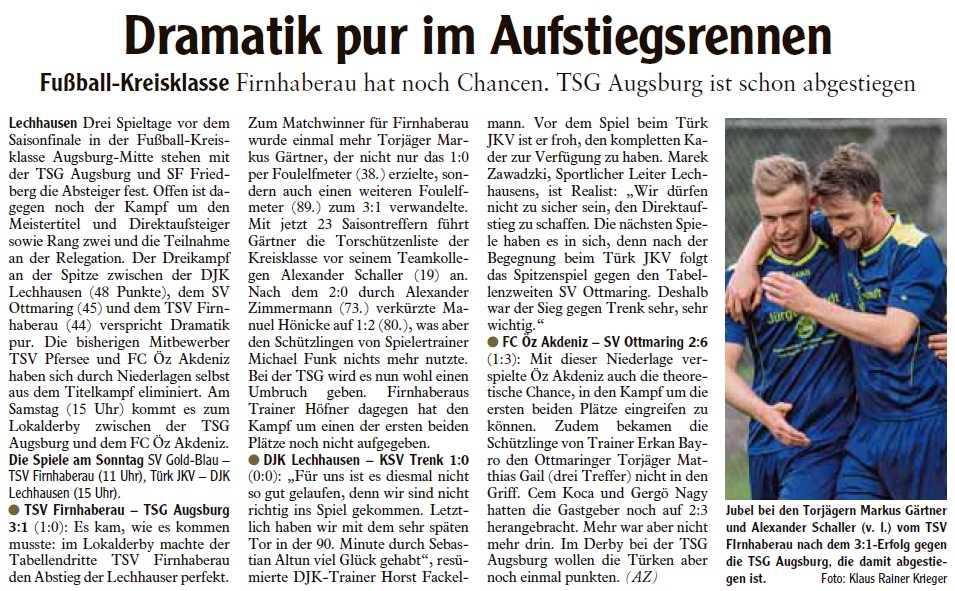 Presseartikel 2016 05 07 AZ