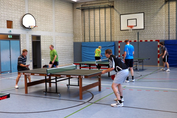 Lockeres Einspielen bevor es Ernst wird...